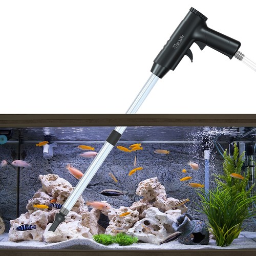 Aquarium gravel cleaner siphon - aquarium,