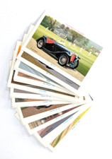 Castella Classic Sports Cars Cigar Cards - full set of 30