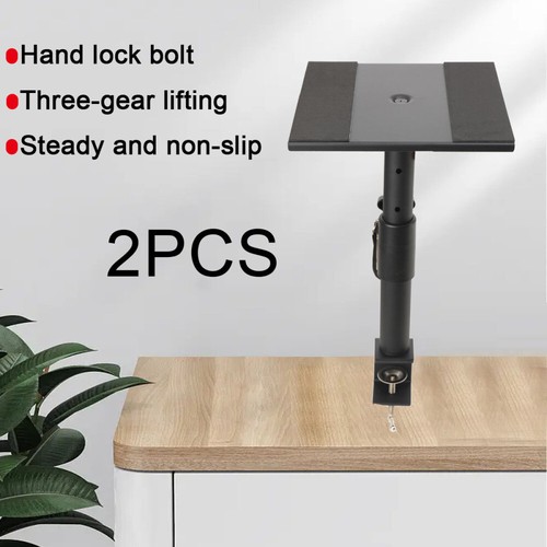 Desk clamp monitor speaker - 2x,