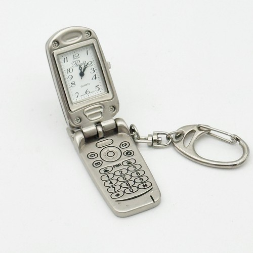 Vintage flip phone clock - vintage,