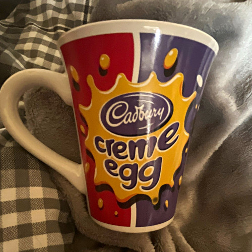 Cadbury creme egg ceramic - creme,