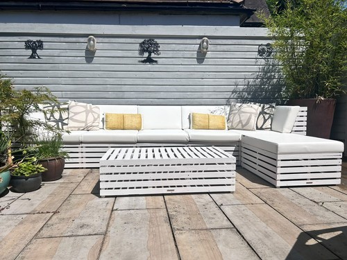 Solid teak garden - teak, by