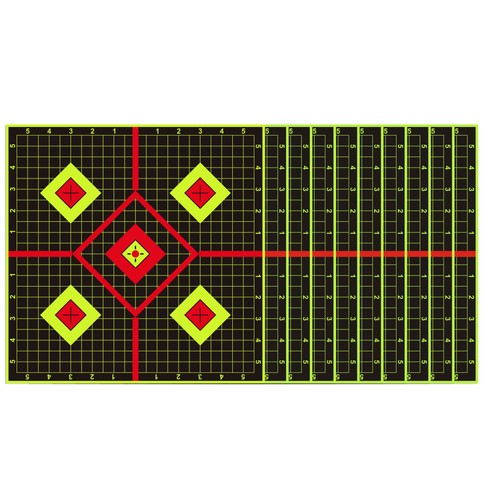10pack 12x12 shooting targets - 12x12",
