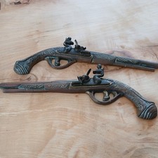 Brass Pair of Duelling Pistols