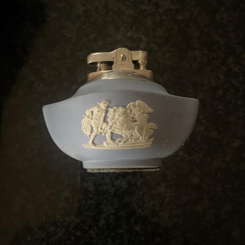 Vintage ronson wedgewood table - wedgewood,
