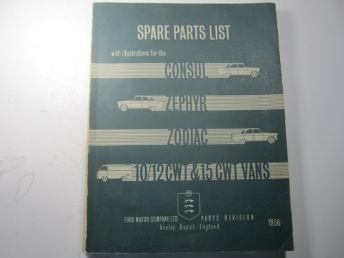 Ford consul zephyr - 56-57,
