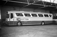 northern scottish unidentified coach in aberdeen depot 76 6x4 Quality Bus Photo