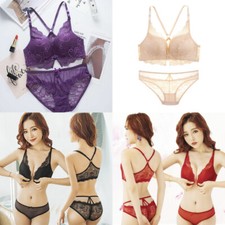 Sexy Front Closure Bras Briefs