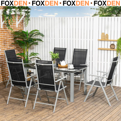 Piece garden dining set with - garden,