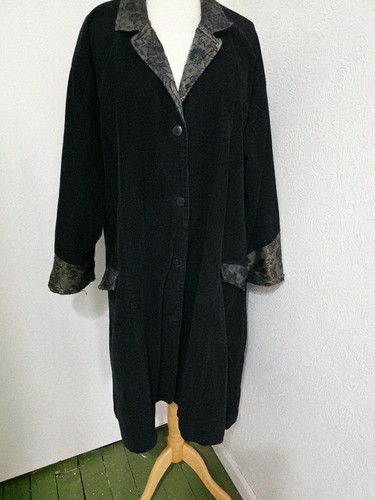 Vintage bora black corduroy - black,