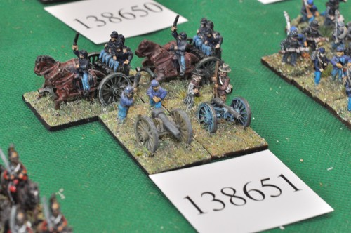15mm acw union 2 guns - /,