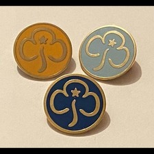 3 x Girl Guiding badges