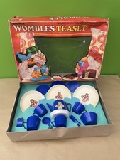Vintage WOMBLES TEASET. Complete. Berwick Childrens 60s 70s toy tea set In Box