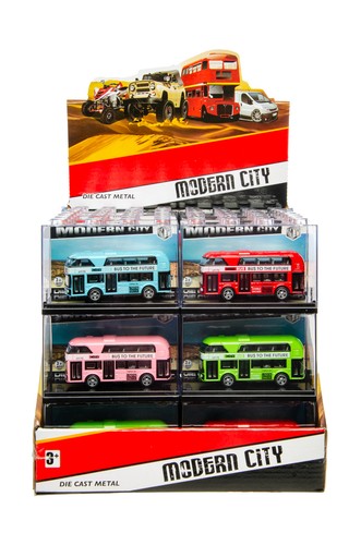 Single diecast double - diecast, double-decker
