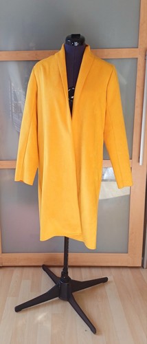 Zara faux suede coat with - zara,