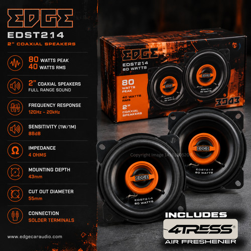 Edge audio speakers - set, way