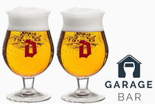 Set Of 2 Duvel Beer Glasses