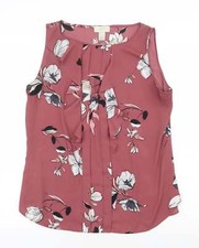 LOFT Womens Pink Floral