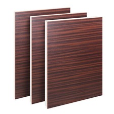 uPVC Flat Door Panel Mahogany