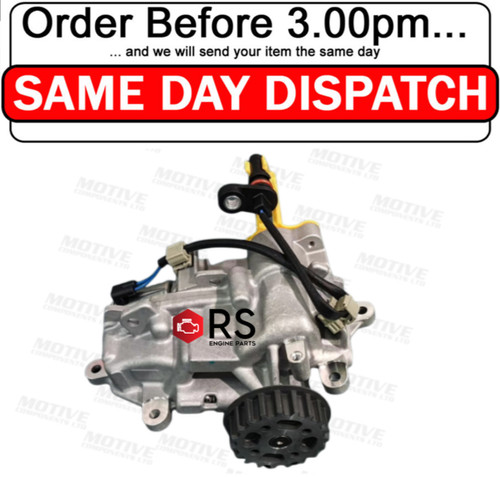 Oil pump with sensor - pump, ford