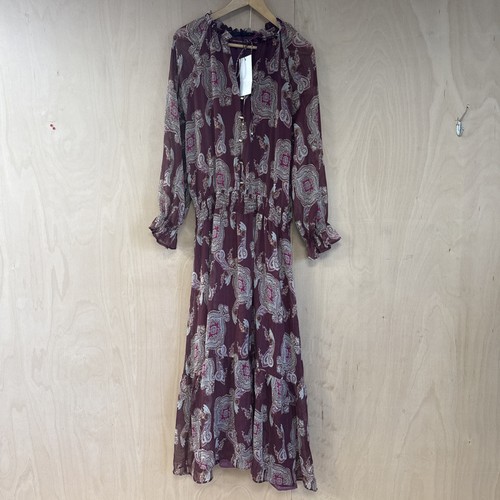 Bnwt zara paisley dress boho - bnwt,