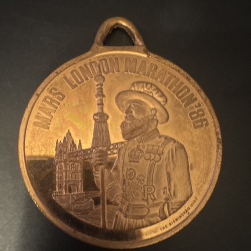 Mars london marathon medal - mars,