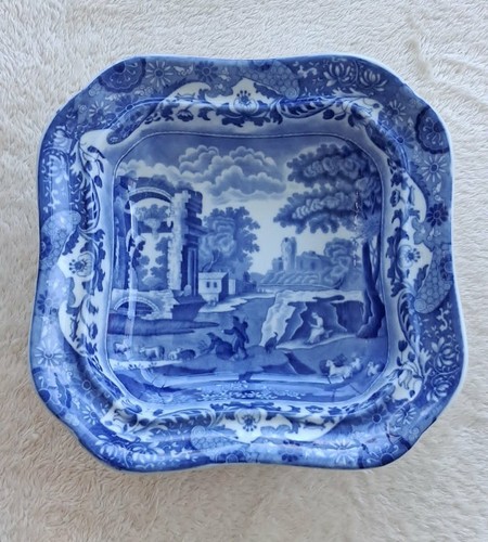 Antique copeland spode blue - spode,