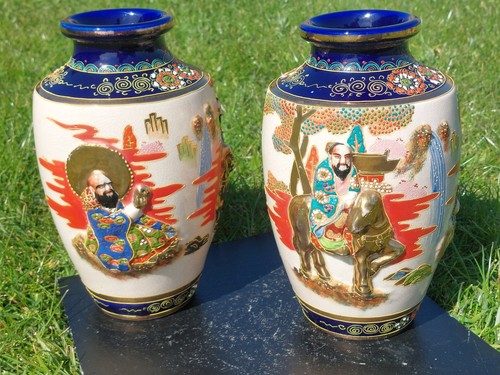 Beautiful pair japanese - of, 10"