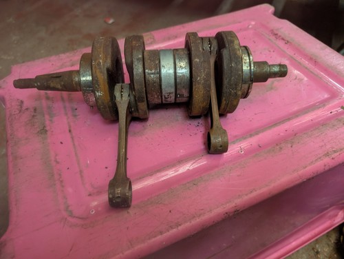 Yamaha rd350 engine crank - yamaha,