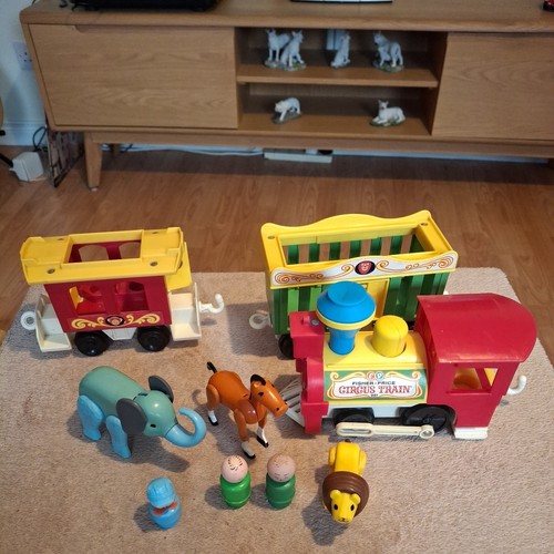 1970s fisher price circus - fisher,
