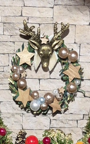 12th scale christmas wreath - 12th,