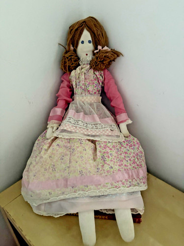 Vintage large handmade pretty - vintage,