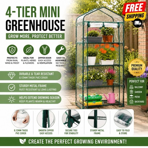 Tier mini greenhouse outdoor - mini,