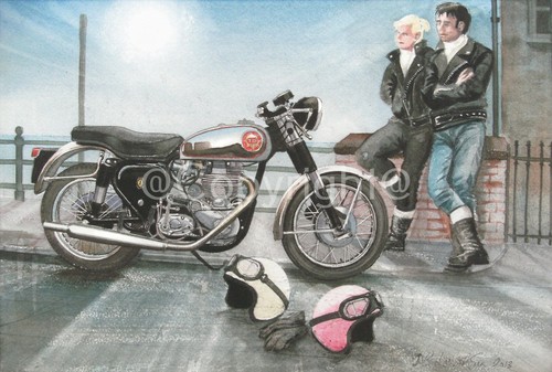 Bsa 1950 goldstar the - 1950's,