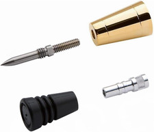 Cane/Walking Stick Hardware Kit – Hobby Tool Kit Includes Steel Spike, Ferrule,