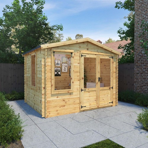 Wooden log cabin 3 - log,
