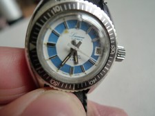 VINTAGE LUCERNE 21 JEWELS WATCH HAND WINDING SWISS MADE WORKING CONDITION