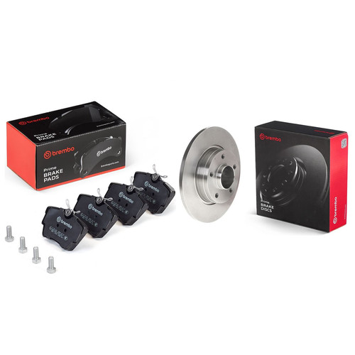 Brembo rear brake solid discs - solid,
