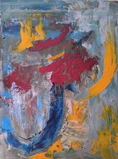ABSTRACT IMPASTO TEXTURED