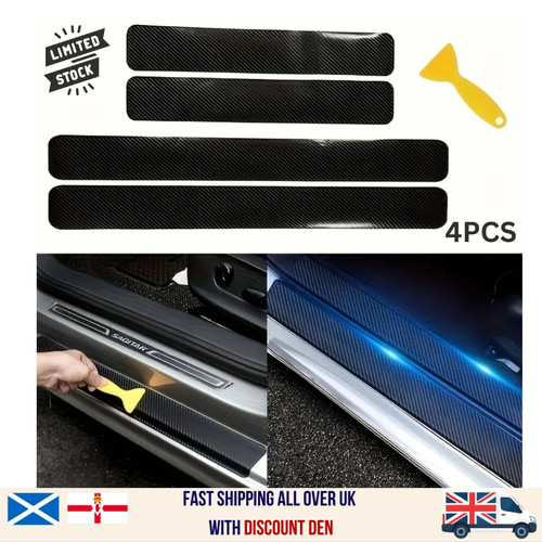Car door sill scuff plate - 4x,