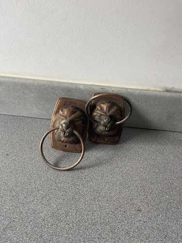 Two vintage door - vintage, handles