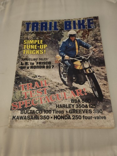 Trail bike magazine - trail,