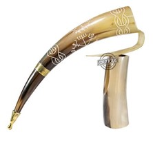 Medieval Viking Drinking Horn