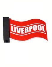 Liverpool Flag Car Antenna Aerial Topper Flag / Dash Board Flag
