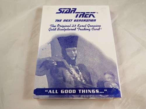 Star trek gold card - trek,