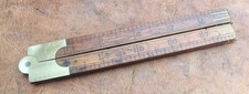 Vintage Brades Folding Wooden Rule, in good clean condition, boxwood and brass