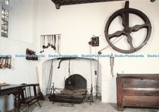 D235930 St Fagans Castle The Dog Spit on Display in the Castle Kitchen Amgueddfa