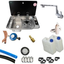 CAN COMBI SINK & HOB LEFT HAND