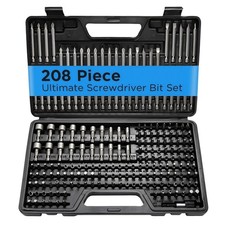 208 x Screwdriver Bit Set