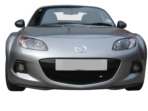 Zunsport black front grille - front,